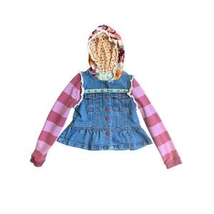 Matilda Jane Labyrinth Convertible Jean Jacket